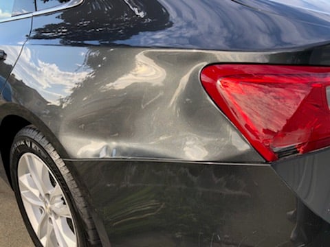 The rear-end collision left the victims with back and neck pain.