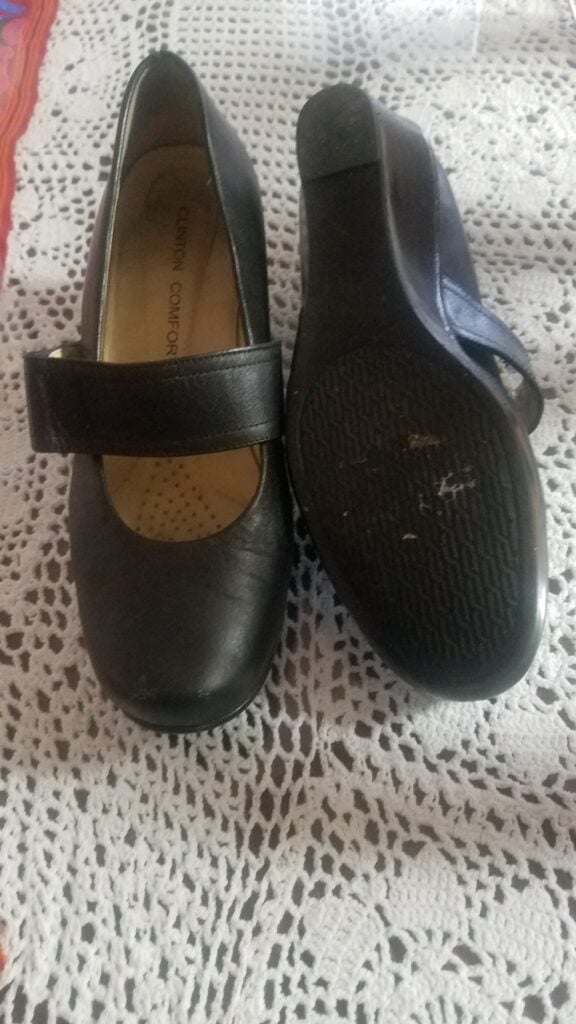 The victim was wearing appropriate footwear when they suffered the slip and fall at Panera Bread.
