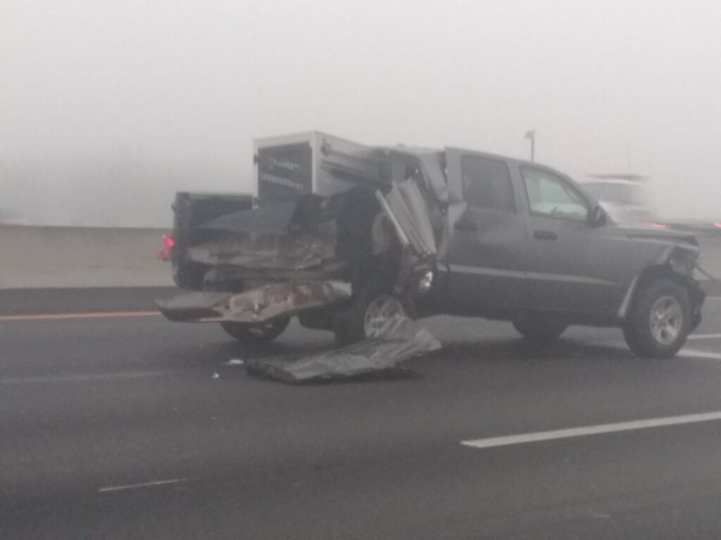 The defendant was driving at a high rate of speed when they caused a multiple vehicle collision in San Joaquin.