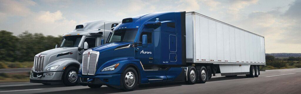 Aurora autonomous truck.