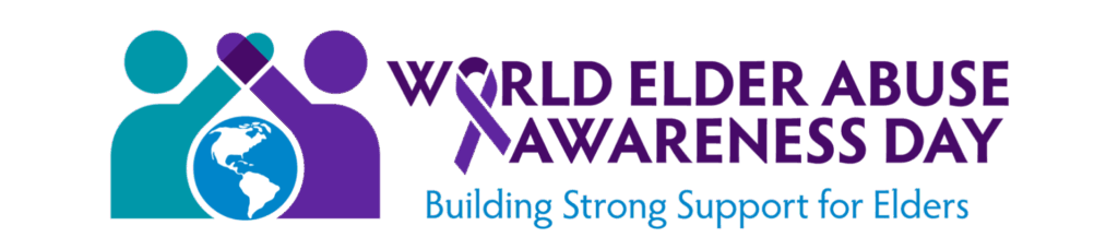 World Elder Abuse Awareness Day 2025 logo.