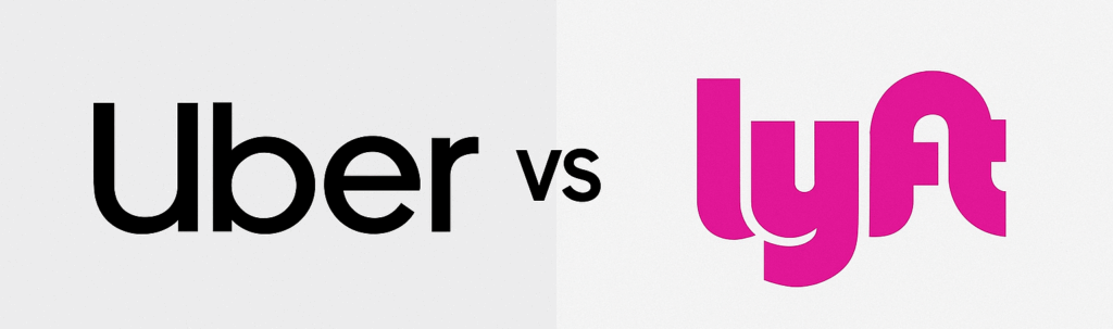 Logo Uber y Lyft
