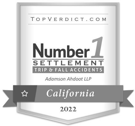 2022 Number 1 Settlements - Trip & Fall Accidents